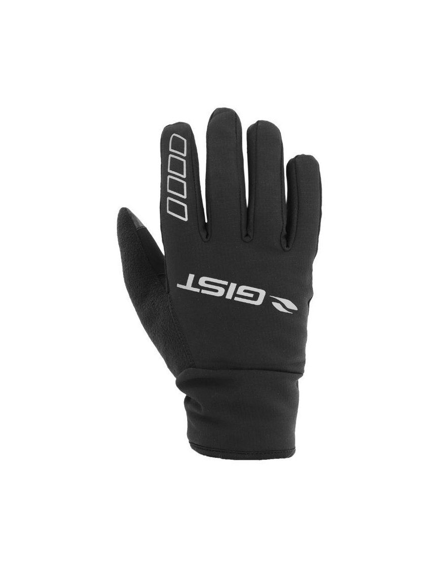 GANTS VELO HIVER LONG GIST BASSE TEMPERATURE NOIR LONG  L (PAIRE SUR CARTE)  COMPATIBLE ECRAN TACTILE   -5493