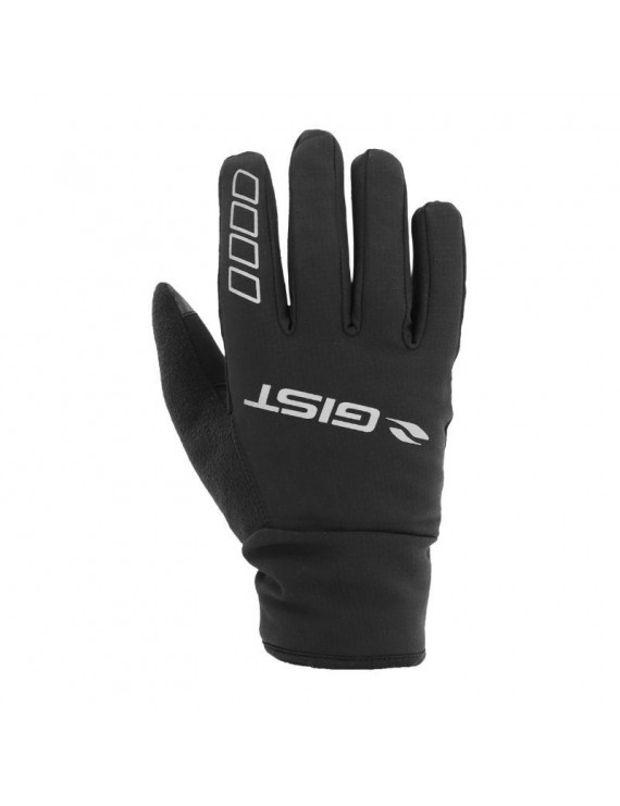 GANTS VELO HIVER LONG GIST BASSE TEMPERATURE NOIR LONG  L (PAIRE SUR CARTE)  COMPATIBLE ECRAN TACTILE   -5493