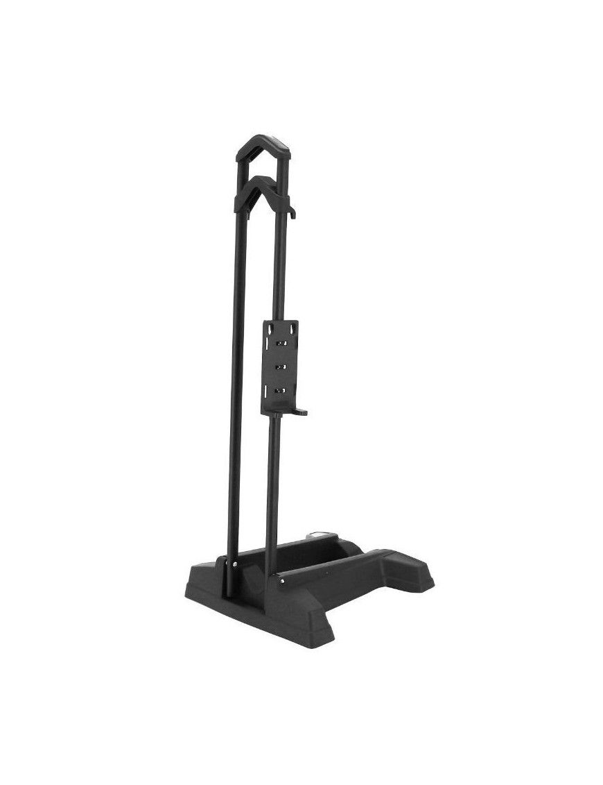 "PRESENTOIR-SUPPORT 1 VELO PERUZZO LYBRA ROUE AVANT OU ARRIERE COMPATIBLE 26""-27.5""-29""-700C NOIR aVEC PORTE SUPPORT DE BATT