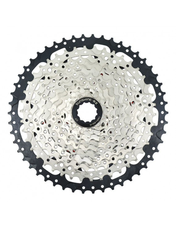 CASSETTE 11V. SHINE 11-50 POUR SHIMANO-SRAM VTT ARGENT (VENDU EN BOITE) (11-13-15-18-21-24-28-32-36-42-50)