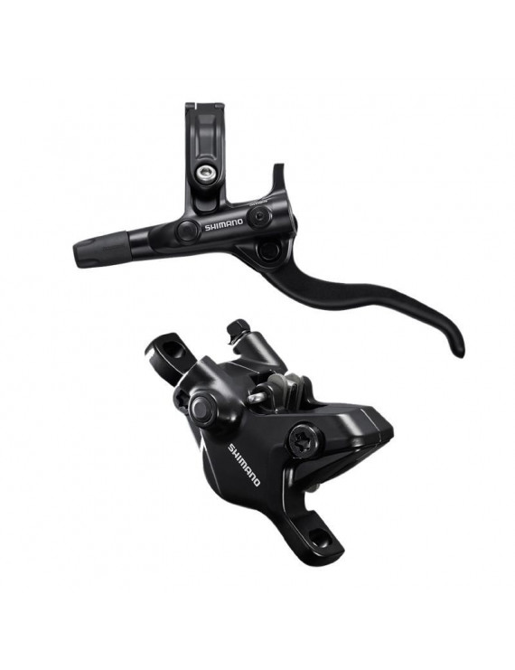 FREIN A DISQUE VTT HYDRAULIQUE SHIMANO DEORE M4100 AVANT NOIR DURITE SYSTEME DOUBLE PISTON 1000MM (SANS DISQUE)