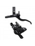 FREIN A DISQUE VTT HYDRAULIQUE SHIMANO DEORE M4100 AVANT NOIR DURITE SYSTEME DOUBLE PISTON 1000MM (SANS DISQUE)
