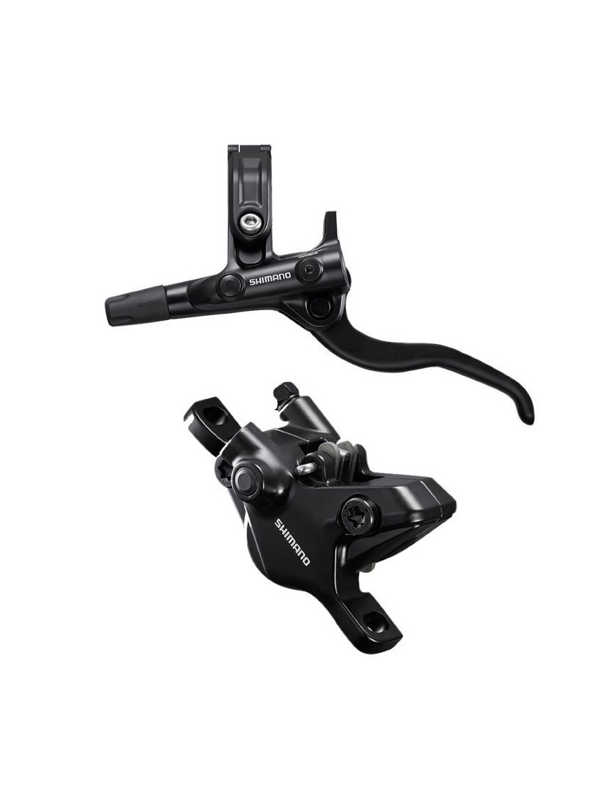 FREIN A DISQUE VTT HYDRAULIQUE SHIMANO DEORE M4100 ARRIERE NOIR DURITE SYSTEME DOUBLE PISTON 1700MM (SANS DISQUE)