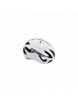 CASQUE VELO ADULTE GIST ROUTE PRIMO BLANC-NOIR FULL IN-MOLD TAILLE 56-62 REGLAGE MOLETTE 250GRS