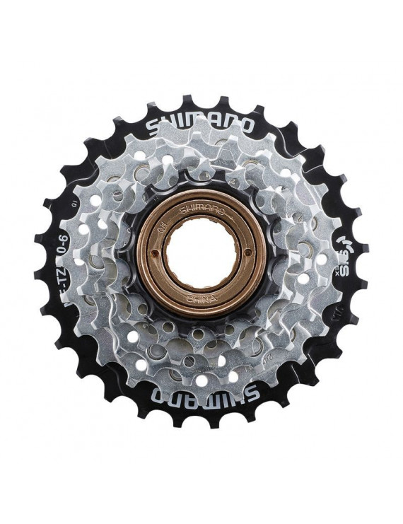 ROUE LIBRE  6V. SHIMANO 14-28 ARGENT