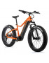 VELO ELECTRIQUE-VAE VTT FATBIKE 26 LEADER FOX BRASA 2022 ORANGE 10V MOTEUR CENTRAL PANASONIC GX ULTIME 36V 90Nm BATTERIE 20Ah (
