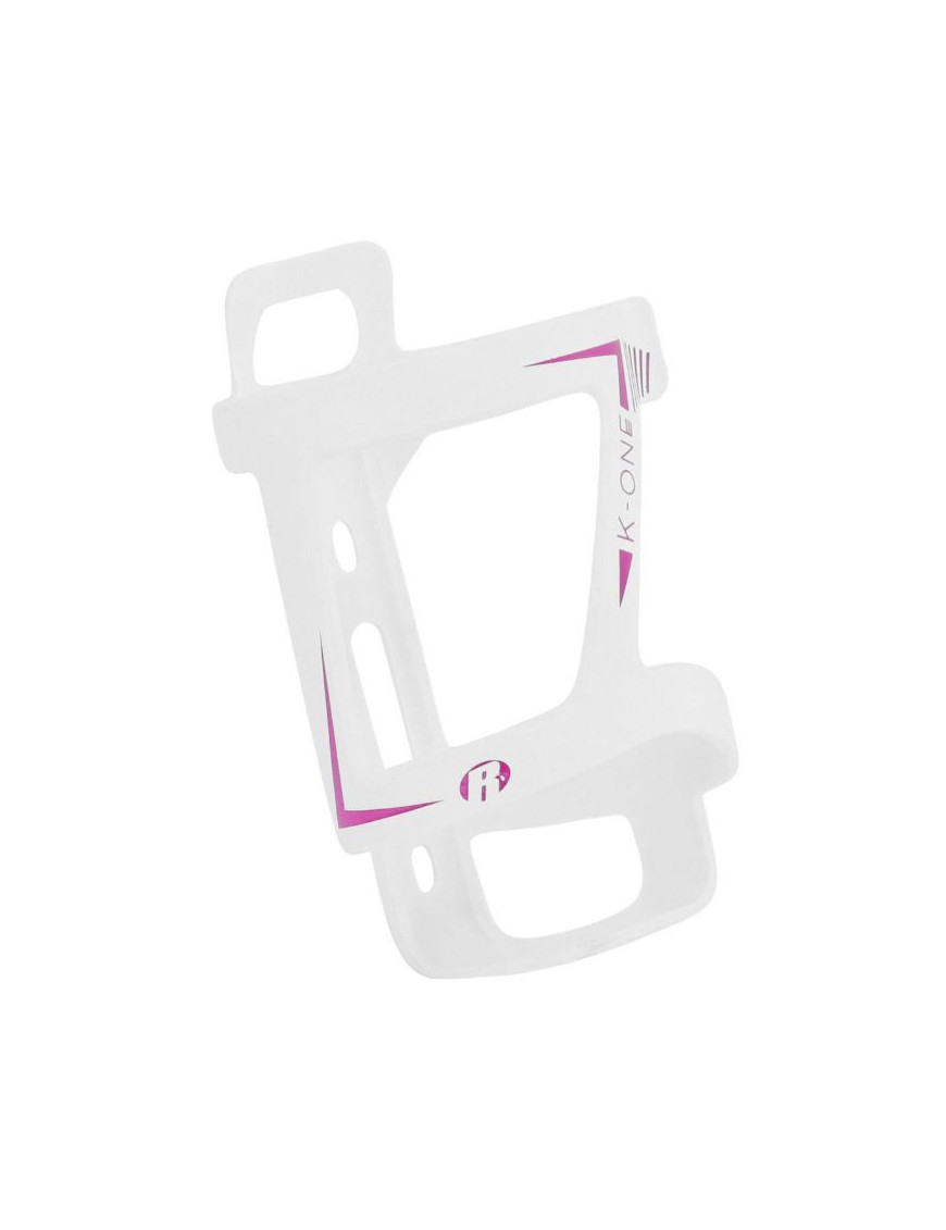 PORTE BIDON ROTO COMPOSITE SLIDE K-ONE BLANC DECO ROSE SORTIE LATERALE POUR VAE (VENDU A L'UNITE SUR CARTE)