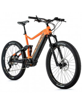 VELO ELECTRIQUE-VAE VTT 29 LEADER FOX AYRA 2022 TOUT SUSPENDU HOMME ORANGE 11V MOTEUR CENTRAL PANASONIC GX ULTIMATE 36V 90Nm BA