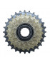 ROUE LIBRE  7V. P2R NERVAR 14-28 BRONZE-NOIR INDEXEE