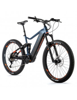 VELO ELECTRIQUE-VAE VTT 29 LEADER FOX AYRA 2022 TOUT SUSPENDU HOMME BLEU 11V MOTEUR CENTRAL PANASONIC GX ULTIMATE 36V 90Nm BATT