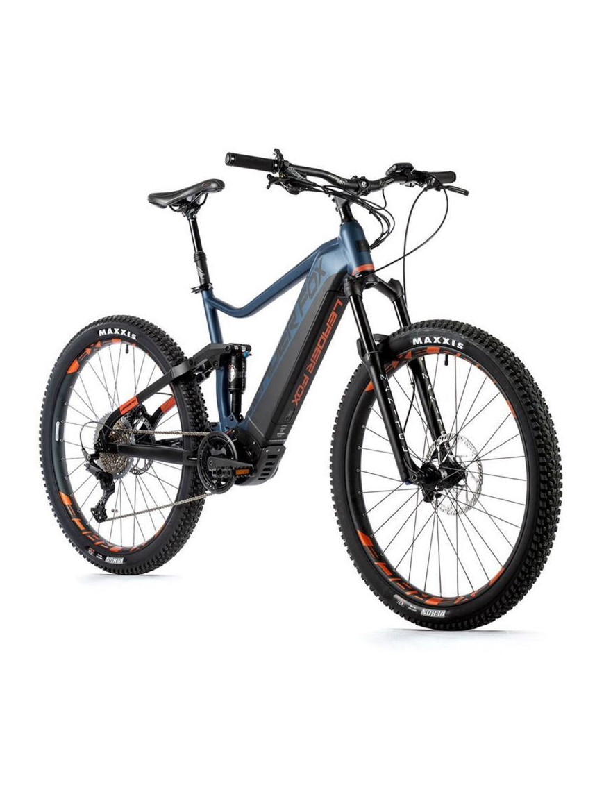 VELO ELECTRIQUE-VAE VTT 29 LEADER FOX AYRA 2022 TOUT SUSPENDU HOMME BLEU 11V MOTEUR CENTRAL PANASONIC GX ULTIMATE 36V 90Nm BATT