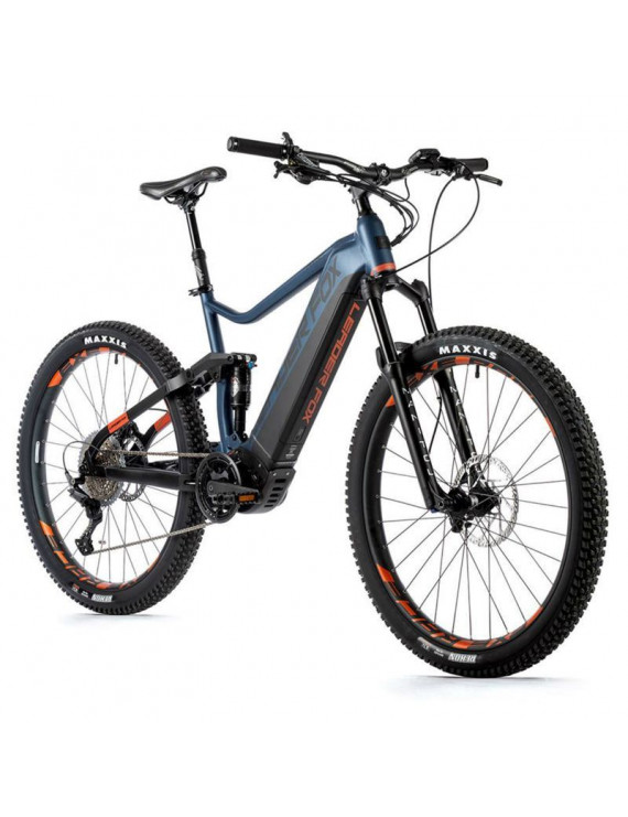 VELO ELECTRIQUE-VAE VTT 29 LEADER FOX AYRA 2022 TOUT SUSPENDU HOMME BLEU 11V MOTEUR CENTRAL PANASONIC GX ULTIMATE 36V 90Nm BATT