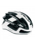 CASQUE VELO ADULTE GIST ROUTE VOLO BLANC-NOIR BRILLANT FULL IN-MOLD TAILLE 56-62 REGLAGE MOLETTE 210GRS