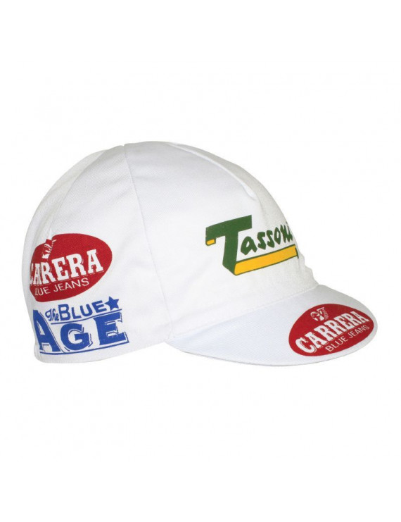 CASQUETTE VELO EQUIPE VINTAGE CARRERA BLANC