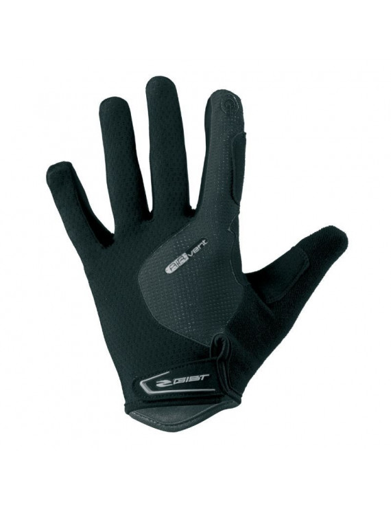 GANTS VELO VTT LONG GIST HERO GEL NOIR L (PAIRE SUR CARTE) TOUCHE ECRAN -5532