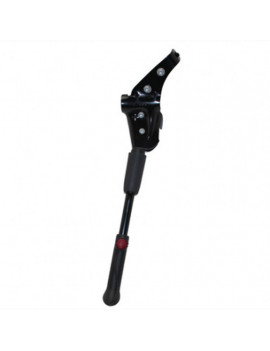 "BEQUILLE VELO LATERALE ARRIERE NEWTON 24-28"" REGLABLE FIXATION BASE-HAUBAN ALU NOIR"