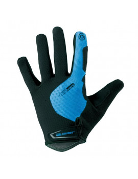 GANTS VELO VTT LONG GIST HERO GEL BLEU XXL (PAIRE SUR CARTE) TOUCHE ECRAN -5532