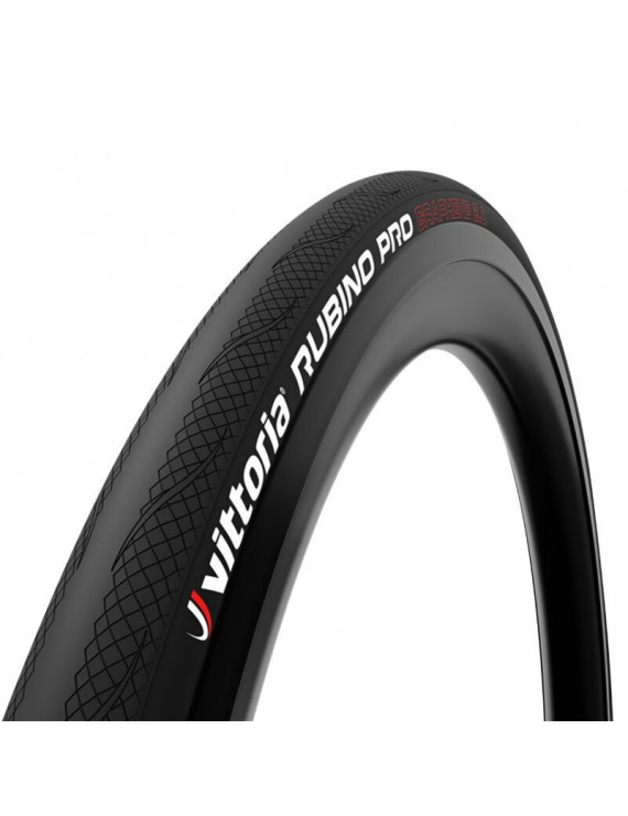 PNEU ROUTE 700 X 25 VITTORIA RUBINO 4 TUBELESS READY NOIR GRAPHENE2.0 TS (25-622) (VRAC) (OFFRE SPECIALE)