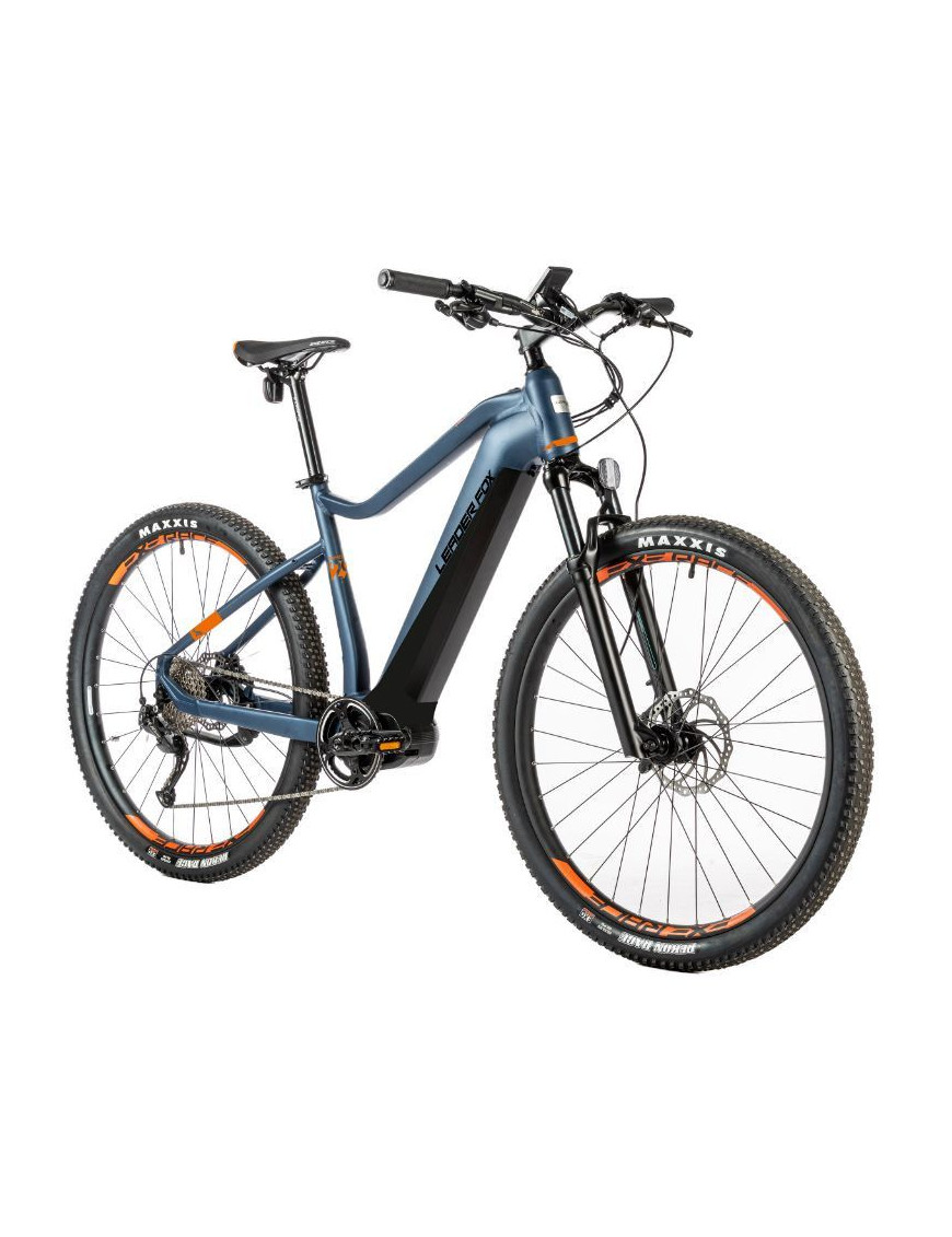 VELO ELECTRIQUE-VAE VTT 29 LEADER FOX AWALON 2023 HOMME BLEU 9V MOTEUR CENTRAL BAFANG M420 36V 80Nm BATTERIE 20Ah (19,5'' - H50