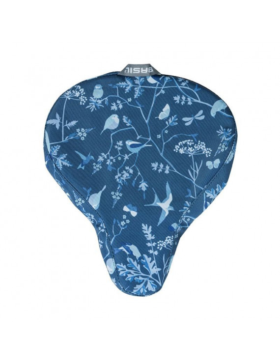 COUVRE SELLE VELO BASIL WANDERLUST BLEU INDIGO (28x23cm)