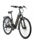 VELO ELECTRIQUE-VAE VTC 28 LEADER FOX SAGA 2021 MIXTE NOIR-OR 8V MOTEUR CENTRAL BAFANG M300 36V 80Nm BATTERIE 14Ah (20'' - H52c