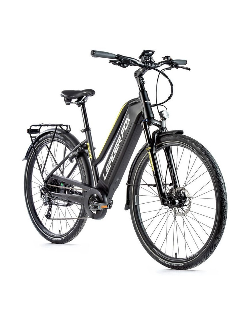 VELO ELECTRIQUE VAE CITY 28 LEADER FOX SANDY 2021 FEMME NOIR MAT