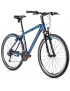 VELO MUSCULAIRE VTC 28 LEADER FOX TOSCANA 2021 HOMME BLEU TIGRE 9V CADRE 19 POUCES (TAILLE ADULTE 175 à 183 cm)