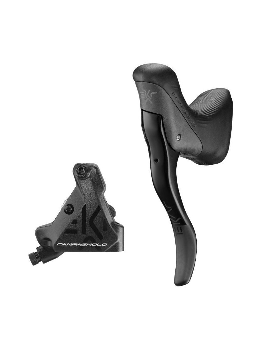 LEVIER ROUTE CAMPAGNOLO EKAR NOIR GAUCHE FREIN A DISQUE AVANT AVEC ETRIER POUR 140mm MODELE 2021