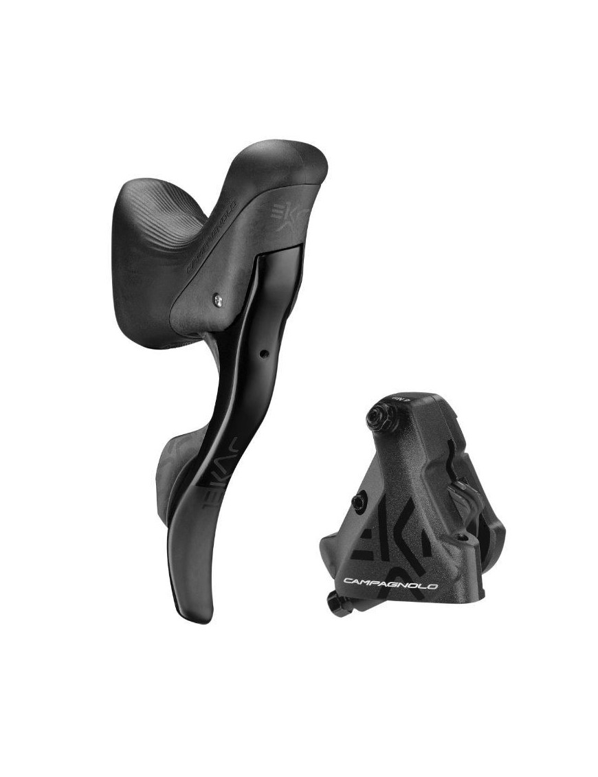 LEVIER-MANETTE ROUTE CAMPAGNOLO 13V. EKAR NOIR DROIT FREIN A DISQUE ARRIERE AVEC ETRIER POUR 140mm MODELE 2021