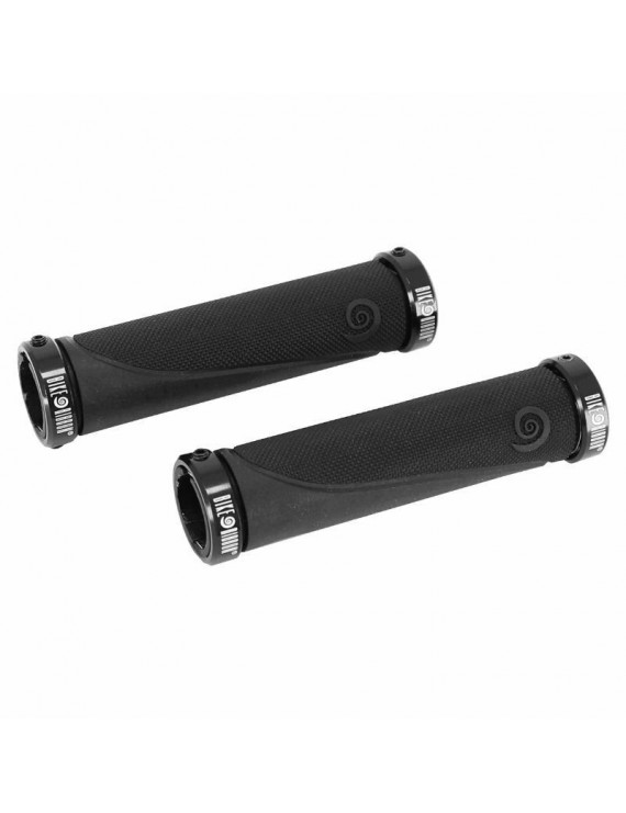 POIGNEE VTT BIKE RIBBON B-SIDE NOIR 22mm GEL DOUBLE SERRAGE CHC (PAIRE)