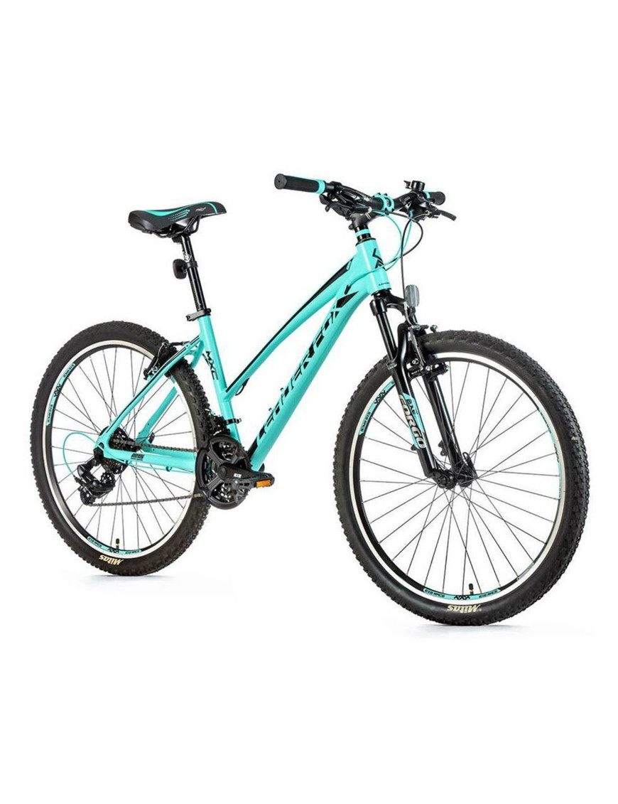 VELO MUSCULAIRE VTT 26 LEADER FOX MXC 2022 FEMME VERT CLAIR 7V CADRE 18 POUCES (TAILLE ADULTE 170 à 178 cm)