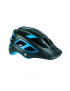 CASQUE VELO ADULTE GIST VTT BULLET NOIR-BLEU IN-MOLD TAILLE 54-59 AVEC VISIERE ET FIT-SYSTEM (VENDU EN BOITE)