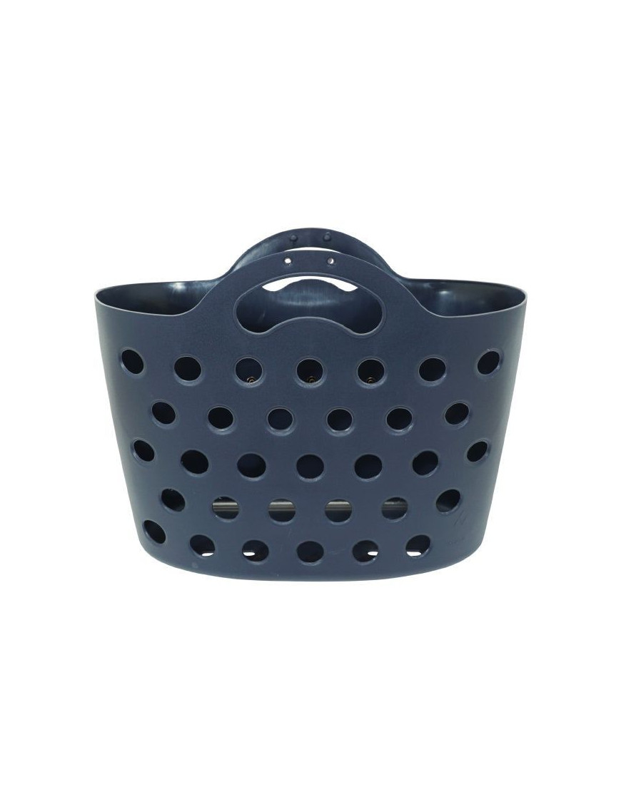 PANIER AVANT PLASTIQUE TRENDY BLEU FONCE FIXATION SYSTEME CLIPS - POIDS MAX  (L26xl20xh23cm)