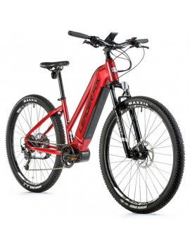 VELO ELECTRIQUE-VAE VTT 29 LEADER FOX AWALON 2021 FEMME ROUGE 9V MOTEUR CENTRAL BAFANG M420 36V 80Nm BATTERIE 20Ah (20'' - H52c
