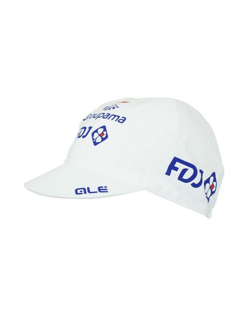 CASQUETTE VELO EQUIPE PRO FDJ BLANC