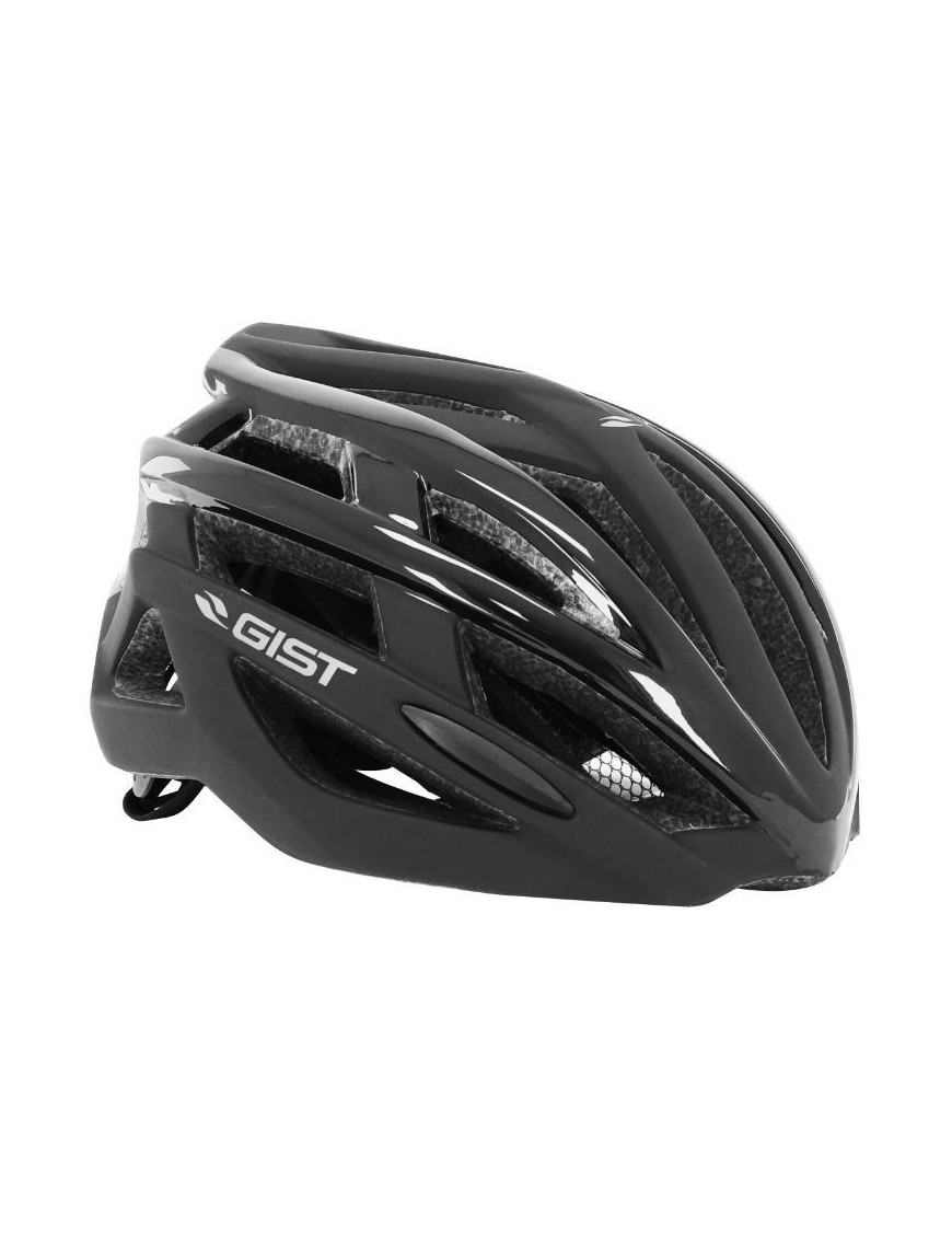 CASQUE VELO ADULTE GIST E-BIKE PLANET NOIR IN-MOLD TAILLE 58-62 REGLAGE MOLETTE 212GRS