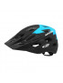 CASQUE VELO ADULTE NEWTON CITY ANECY BLEU-NOIR MAT AVEC LOCK TAILLE 55-58 + ECLAIRAGE LED INCORPORE (VENDU EN BOITE)