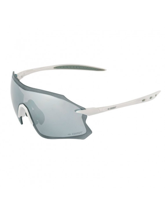 LUNETTES VELO ADULTE GIST PACK MONTURE BLANC - PROTECTION 100% UV - UVA - UVB) ULTRA LEGERE