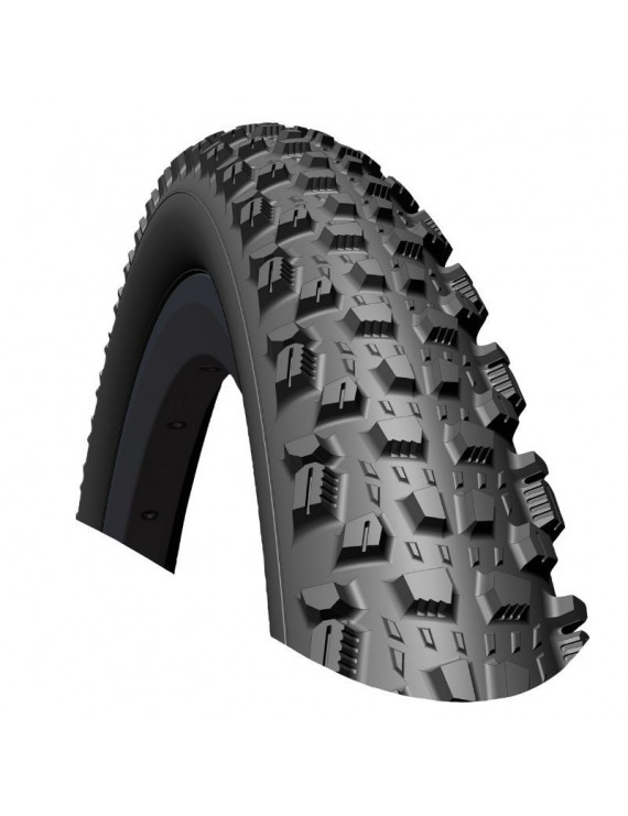 PNEU VTT 29 X 2.25 MITAS KRATOS NOIR TS TUBETYPE-TUBELESS READY (57-622) - TERRAIN SEC ET ROCAILLEUX, TRACTION MAXIMALE