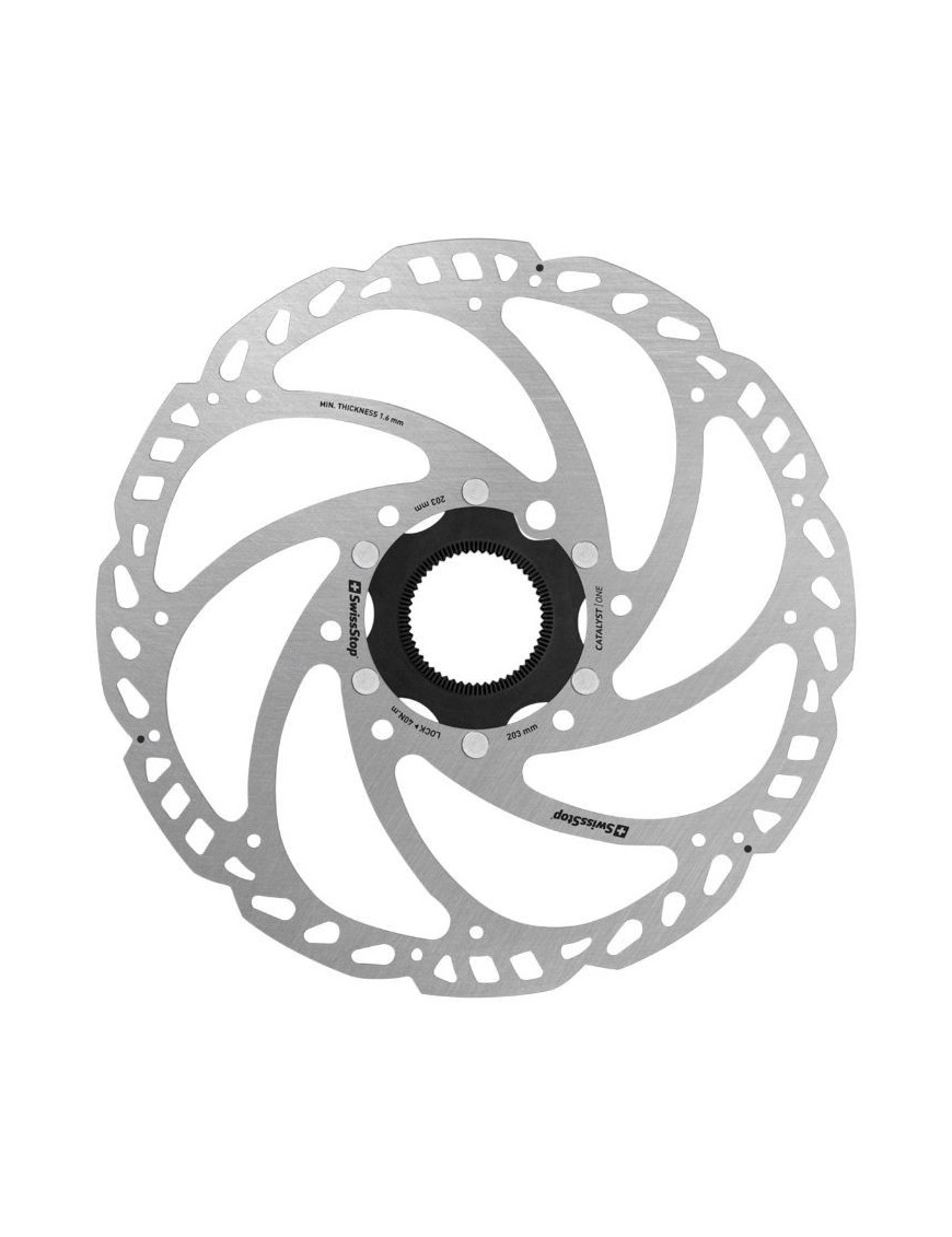 DISQUE DE FREIN VTT CENTERLOCK SWISSSTOP CATALYST ONE 203mm