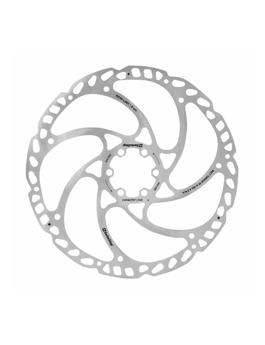 DISQUE DE FREIN VTT 6 TROUS SWISSSTOP CATALYST ONE 203mm