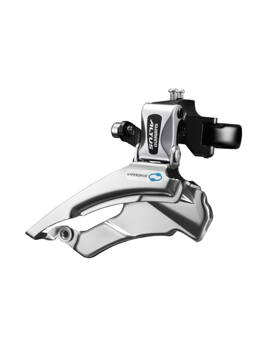 DERAILLEUR VTT AVANT SHIMANO ACERA-ALTUS M313  7-8V. COLLIER HAUT 28,6-31.8-34.9 TIRAGE HAUT (EN BLISTER) (OFFRE SPECIALE)