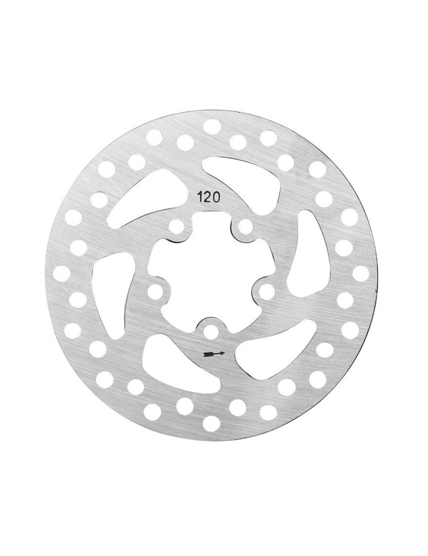 DISQUE DE FREIN TROTTINETTE ELECTRIQUE DIAM 120mm 5 TROUS