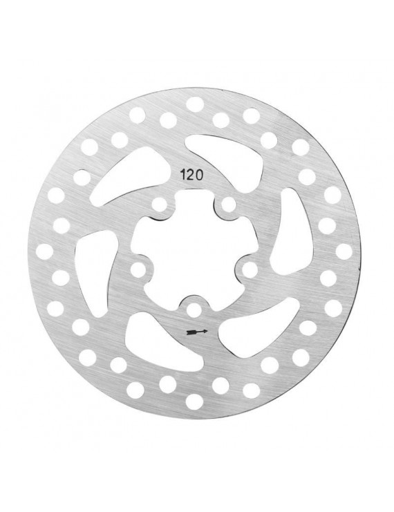 DISQUE DE FREIN TROTTINETTE ELECTRIQUE DIAM 120mm 5 TROUS