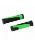 POIGNEE VTT NEWTON RUBBER NOIR-VERT L125mm (PAIRE)