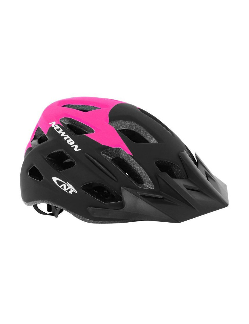CASQUE VELO ADULTE NEWTON CITY-VTT LEMAN ROSE-NOIR MAT AVEC LOCK TAILLE 58-61 (VENDU EN BOITE)