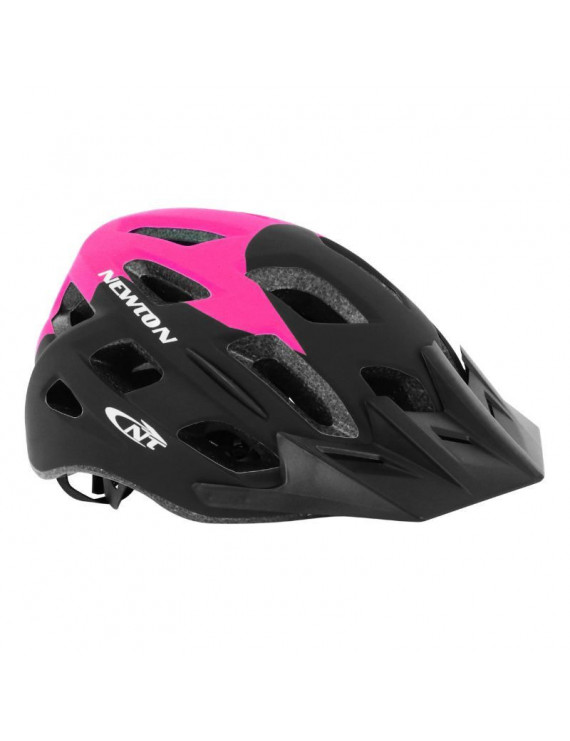 CASQUE VELO ADULTE NEWTON CITY-VTT LEMAN ROSE-NOIR MAT AVEC LOCK TAILLE 58-61 (VENDU EN BOITE)