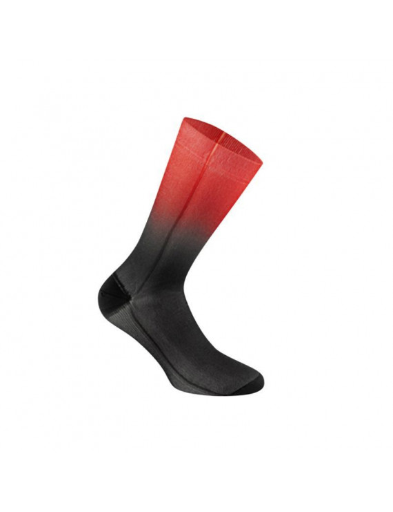 CHAUSSETTES-SOCQUETTES ETE GIST NOIR DIAMOND DEGRADE ROUGE 38-42 ANTIBACTERIEN  (PAIRE)  -5863