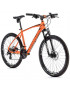 VELO MUSCULAIRE VTT 26 LEADER FOX FACTOR 2022 ORANGE FLUO 7 V CADRE ALU 18 POUCES (TAILLE ADULTE 170 à 178 cm)