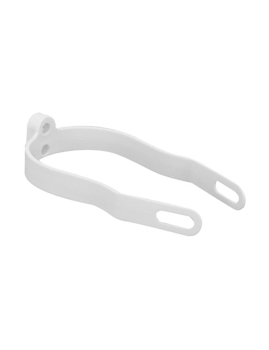 SUPPORT-PATTE DE RENFORT DU GARDE-BOUE ARRIERE POUR TROTTINETTE XIAOMI M365, PRO BLANC (ROUE 8,5 ET 10 POUCES)  -SELECTION P2R-